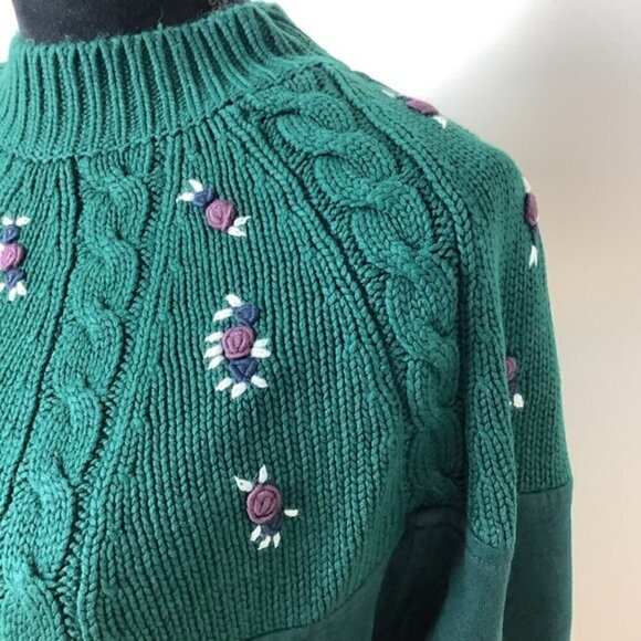 VINTAGE LADY FOOTLOCKER KNIT AND SWEAT SWEATER - Picture 5 of 11